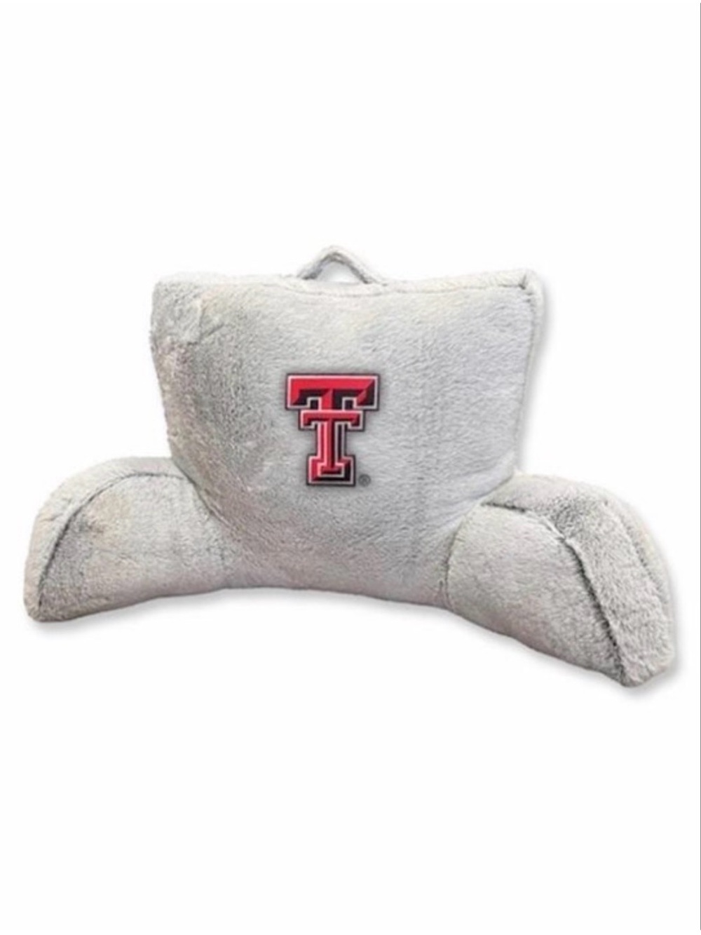 NWT! Official NCAA TEXAS TECH DOUBLE T PLUSH BACKREST PILLOW